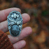 Made to your size ring or pendant - Oh, Christmas Bat