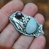 Made to your size ring or pendant - Haunted Frost