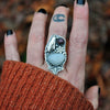 Made to your size ring or pendant - Haunted Frost