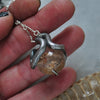 Snake Guardian - Garden Quartz with Rutile Orb