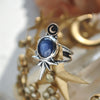 Size 7.75, Moon&Star SINGLE, Blue Sapphire