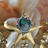 Size 5.25, Moon&Star SINGLE, Emerald