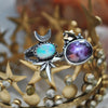 Size 5.5, Moon&Star sets, Opal & Tourmaline Lepidolite