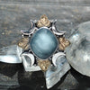 Size 5.5, Cloud Diviner Ring, Aquamarine