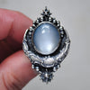 Size 6, Lunar Dew, Fine Sri Lanka Moonstone