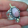 Size 6.5 + Pink Sunset, Pink Opal