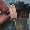 Size 7 + Peach Morganite