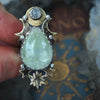 Size 8 + Aquamarine & Moonstone