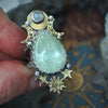 Size 8 + Aquamarine & Moonstone