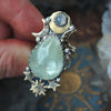 Size 8 + Aquamarine & Moonstone