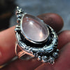 Size 8.25 + Lunar Dew, Star Rose Quartz