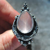 Size 8.25 + Lunar Dew, Star Rose Quartz