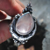 Size 8.25 + Lunar Dew, Star Rose Quartz