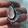 Size 8.25 + Lunar Dew, Star Rose Quartz