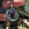 DISCOUNTED - Pendant - FULL MOON - STAG MOON, Star Gazing Oracle