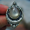 Size 9.25, Lunar Dew, Golden Moonstone