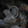 "One off", Size 10, Moon&Star ring, Lepdiolite