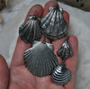 PRE-ORDER - Without moon - Scallop Shell Pendants