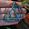 PENDANT, Candy Corn October House