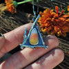 PENDANT, Candy Corn October House