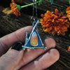 PENDANT, Candy Corn October House