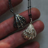 PRE-ORDER Kitten Paw Shell Pendants - WITH chain