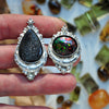 MADE TO SIZE! Lunar Dew Ring, Black Opal