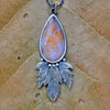 Pendant, Falling Leaves, Dendritic Agate