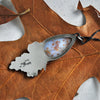 Pendant, Falling Leaves, Dendritic Agate