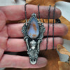 Pendant, Wonders of the Forest Floor, Dendritic Agate