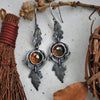 Falling Leaves, Earring Pair