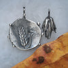 Harvest Charms, Ancient Wheat Coin & Wheat