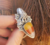 Size 6, Haunted Candy Corn, Ring