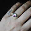 Size 5.5, Moon&Star sets, Starbright, Tourmaline and Quartz, Sterling and Fine Silver