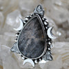 Size 9, Shadowed Moonlight, Black Moonstone