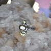 Size 10, Moon&Star ring, Sun-Yellow Sapphire!