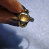 Size 10, Moon&Star ring, Sun-Yellow Sapphire!