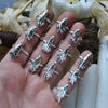DISCOUNTED! SIZE 8, A haunting! Ghost Rings