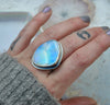 SALE! Size 11, Heart of the Mountain Rings, Austalian Opal