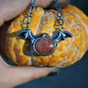 Pendant, A Batty Pumpkin!