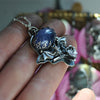 PENDANT, Bouquets Brought on Bat Wings, Tanzanite