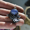 PENDANT, Bouquets Brought on Bat Wings, Tanzanite