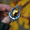 Size 7, Autumn Light, Blue Dominican Amber