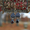 The Castle is Old, Earrings, Dracula, Garnet