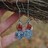 Falling Leaves, Earring Pair